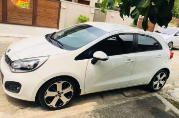 2014 Kia Rio Hatchback AT White For Sale 