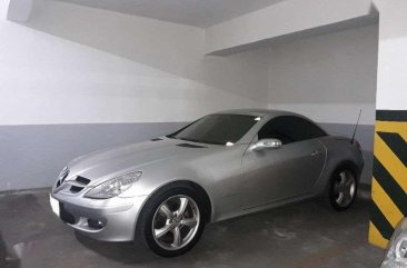 Mercedes Benz SLK 200 AT Silver For Sale 