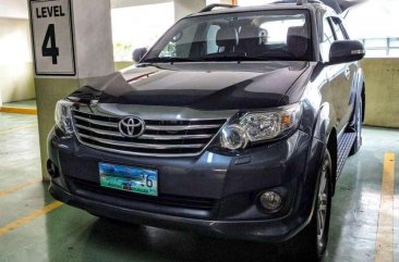 2012 Toyota Fortuner 2.7G AT Blue For Sale 