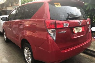 2017 Toyota Innova 2.8 E Red Manual For Sale 