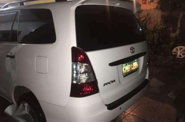 2014 Toyota Innova J Manual White For Sale 