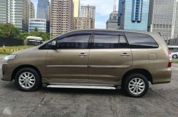 2013 TOYOTA Innova G Brown Color For Sale 