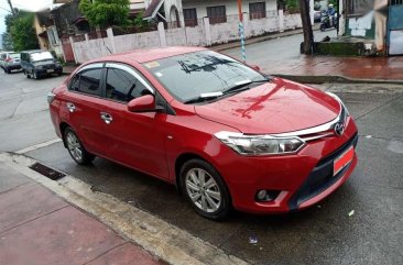 Toyota VIOS 2014 E GAS MT Red Sedan For Sale 