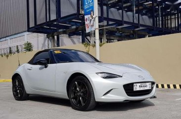 2017 Mazda MX-5 AT Silver Coupe For Sale 