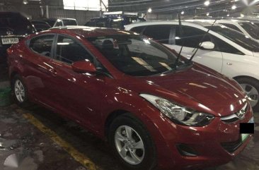 2012 Hyundai Elantra 1.6GL Red AT For Sale 