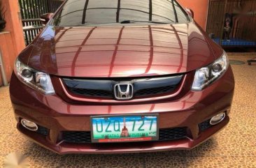 Honda Civic Modulo 2013 Red For Sale 