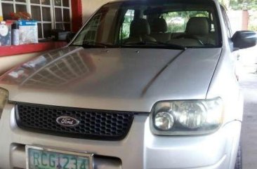 FORD Escape 2004 AT Silver SUV For Sale 