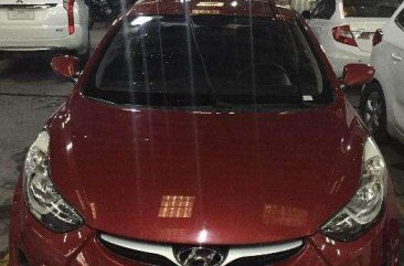 2012 Hyundai Elantra 1.6GL Red AT For Sale 