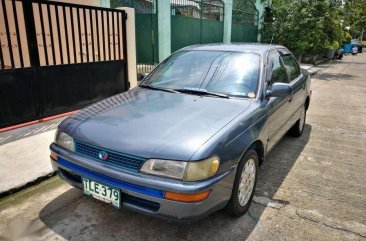 Toyota Corolla Gli 1993 Manual Blue Sedan For Sale 