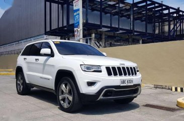 2015 Jeep Grand Cherokee 4x4 White For Sale 