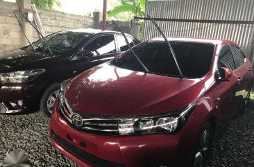 2017 Toyota Altis 1.6G Manual Red Limited Stock