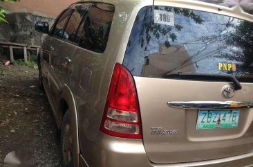 Toyota Innova G 2006 Manual Beige For Sale 