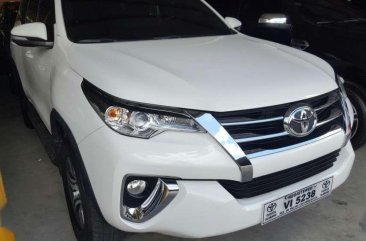 2017 Toyota Fortuner G Dsl AT White For Sale 