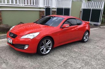 Hyundai Genesis 2.0T AT Red Coupe For Sale 