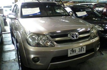 Well-kept Toyota Fortuner 2008 G AT for sale