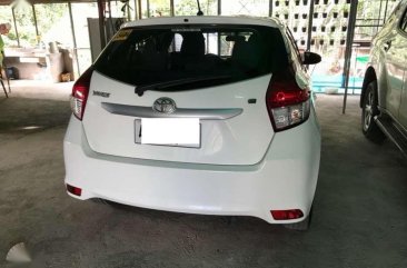 Toyota Yaris E 1.3 AT 2015 White For Sale 