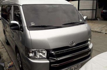 2015 Toyota Hiace Grandia GL Manual Diesel Silver 