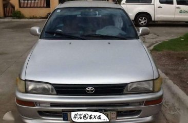 Toyota Corolla XL 1995 Model Silver For Sale 