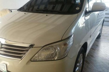 2012 Toyota Innova G Pearlwhite For Sale 