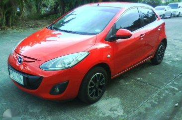 Mazda 2 2011 Manual Red Sedan For Sale 