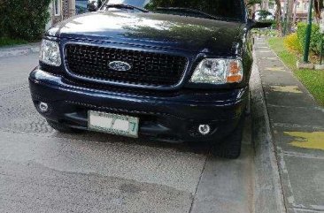 2002 Ford Expedition 4.6l Automatic Blue For Sale 