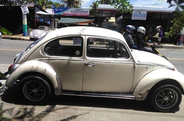 1973 Volkswagen German Beetle White For Sale 