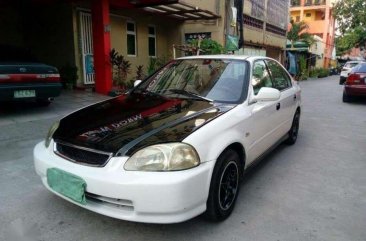 Honda Civic Vtect 1996 White For Sale 