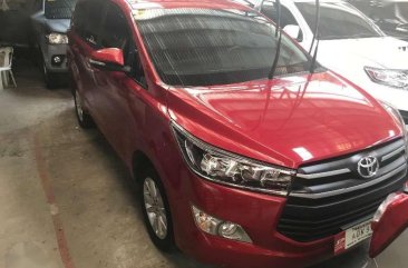 2017 Toyota Innova 2800E Manual Color Red