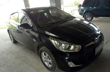 2012 Hyundai Accent 1.4cvvt Phantom Black color