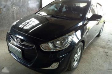 2012 Hyundai Accent 1.4cvvt Phantom Black color