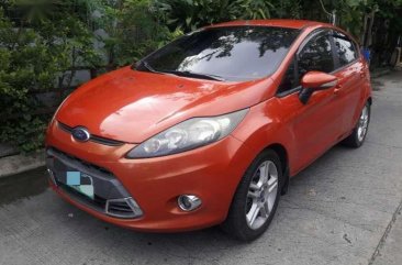 Ford Fiesta 2012 AT Orange For Sale 