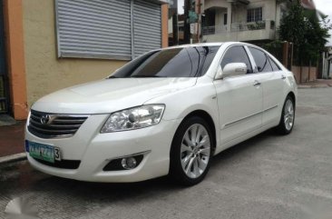 2008 Toyota Camry 2.4V White For Sale 