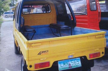 Suzuki Multicab 4x4 1988 Yellow For Sale 