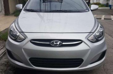 2016 Hyundai Accent Silver For Sale 