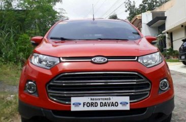 Ford Ecosport Titanium 2017 Red For Sale 