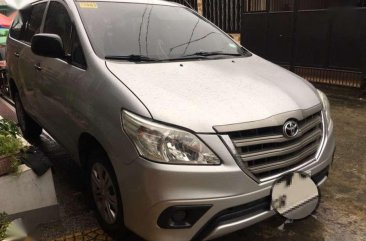 Toyota Innova J 2014 Diesel Silver For Sale 