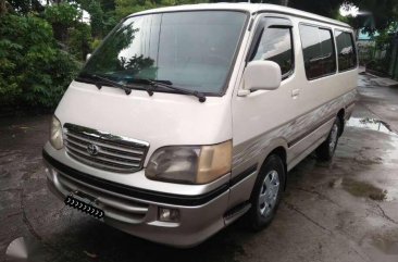 2001 Toyota Hiace manual gasoline For Sale 