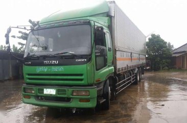 Isuzu Giga Wingvan Green Truck For Sale 