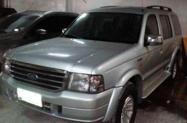 Ford Everest (2005) XLT 4x2 Silver SUV For Sale 