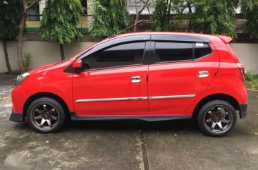 Toyota wigo G top of the line red for sale 