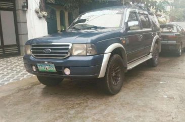 Ford Everest 2004 series Blue For Sale 
