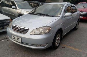 2006 Toyota Corolla Altis 16 E Silver For Sale 