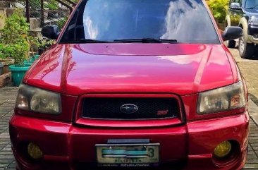 2003 Subaru Forester 2.0 AWD MT Red For Sale 