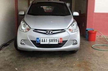 Hyundai Eon 2014 GLS Silver HB For Sale 