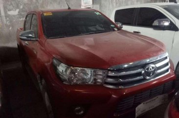 2016 Toyota Hilux Orange For Sale 