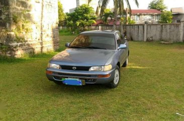 Toyota Corolla 1995 Manual Blue For Sale 