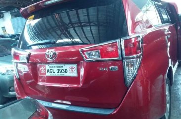 2016 Toyota Innova 28E Manual Red For Sale 