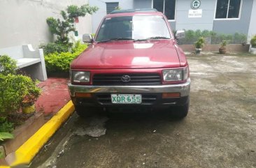 Toyota Hilux Surf Red SUV For Sale 