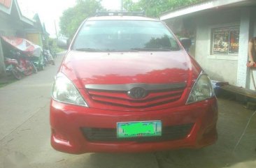 toyota innova j 2012 red for sale 