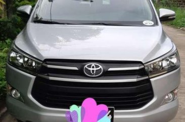 Toyota Innova E 2017 Manual Silver For Sale 